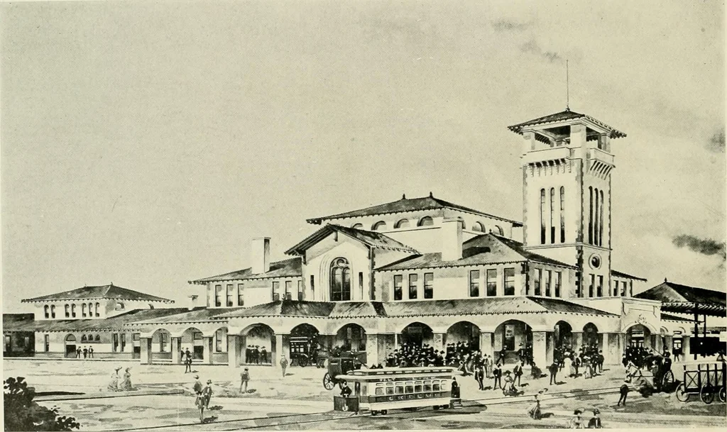 An illustration from Examples from work of Frank P. Milburn and Company, architects, Washington, D. C, 1906, leaf 15