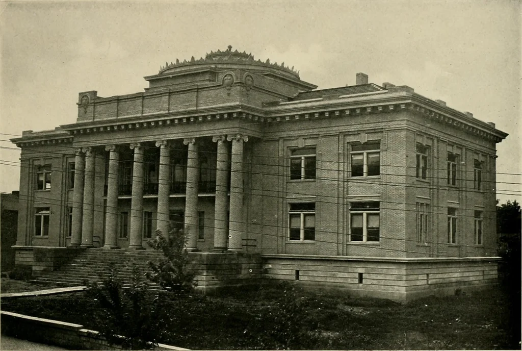 An illustration from Examples from work of Frank P. Milburn and Company, architects, Washington, D. C, 1906, leaf 22