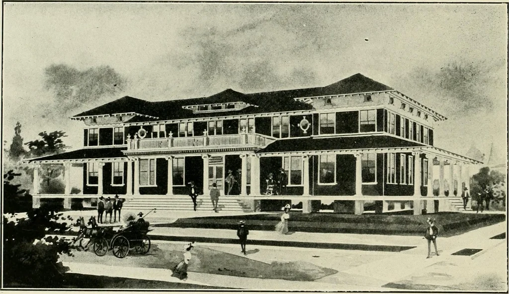 An illustration from Examples from work of Frank P. Milburn and Company, architects, Washington, D. C, 1906, leaf 23