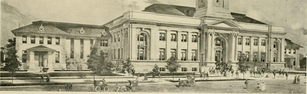 An illustration from Examples from work of Frank P. Milburn and Company, architects, Washington, D. C, 1906, leaf 24