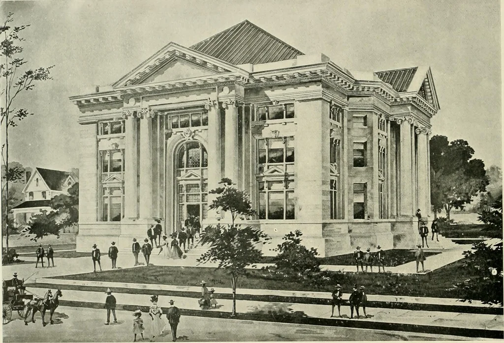 An illustration from Examples from work of Frank P. Milburn and Company, architects, Washington, D. C, 1906, leaf 29