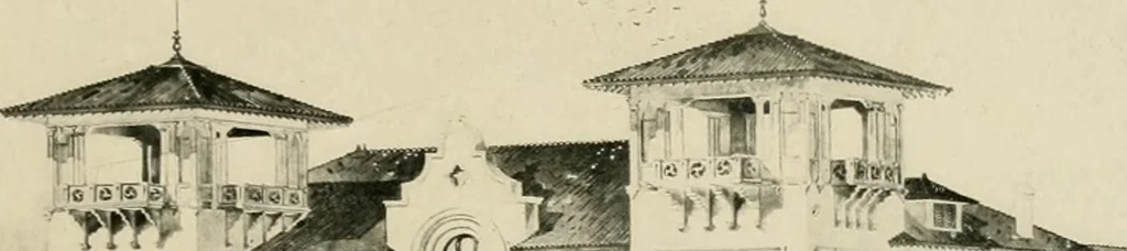 An illustration from Examples from work of Frank P. Milburn and Company, architects, Washington, D. C, 1906, leaf 34
