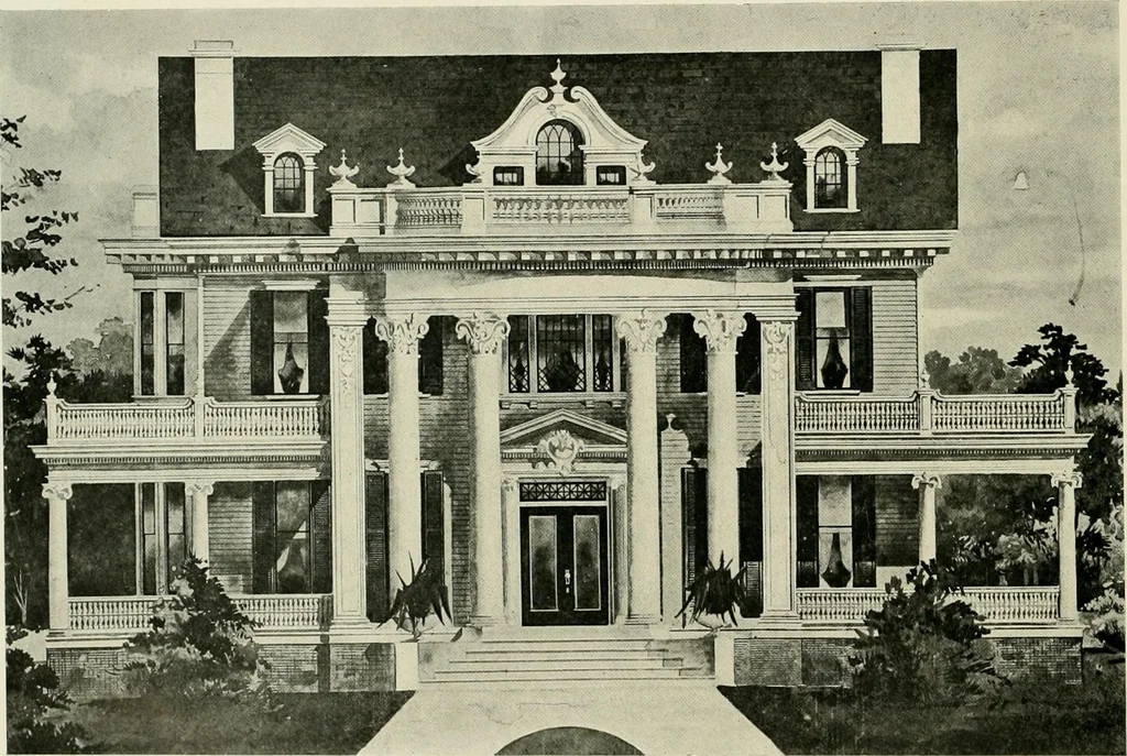 An illustration from Examples from work of Frank P. Milburn and Company, architects, Washington, D. C, 1906, leaf 37
