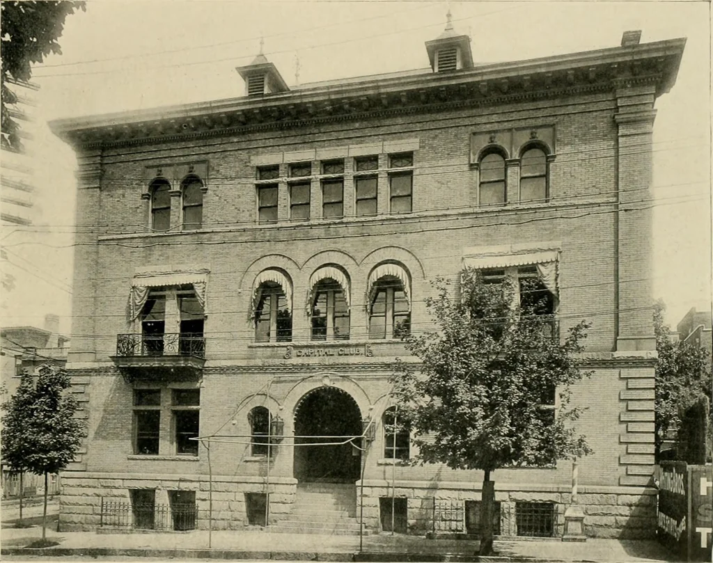 An illustration from Examples from work of Frank P. Milburn and Company, architects, Washington, D. C, 1906, leaf 38
