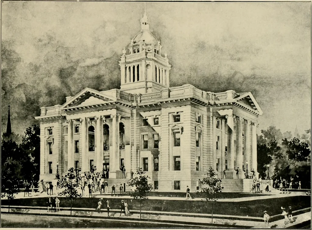 An illustration from Examples from work of Frank P. Milburn and Company, architects, Washington, D. C, 1906, leaf 44