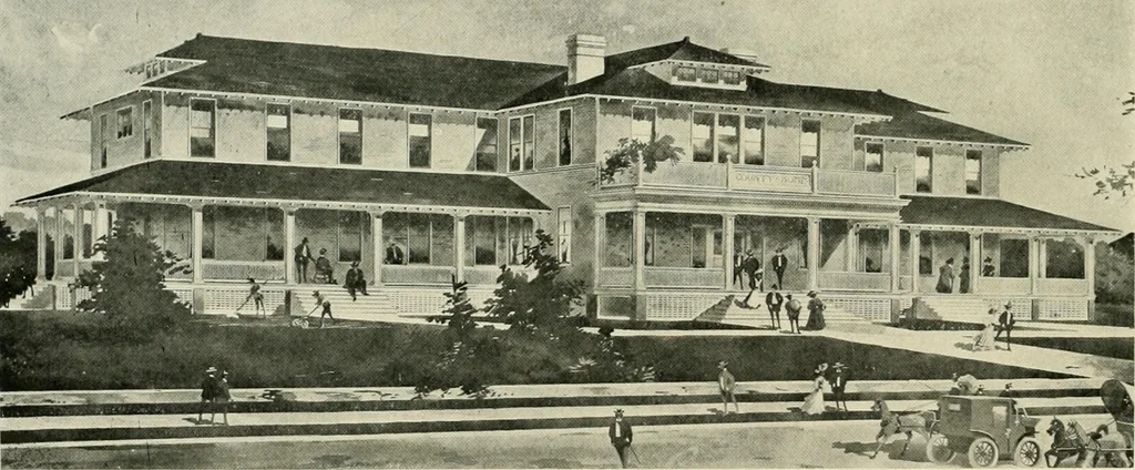 An illustration from Examples from work of Frank P. Milburn and Company, architects, Washington, D. C, 1906, leaf 49