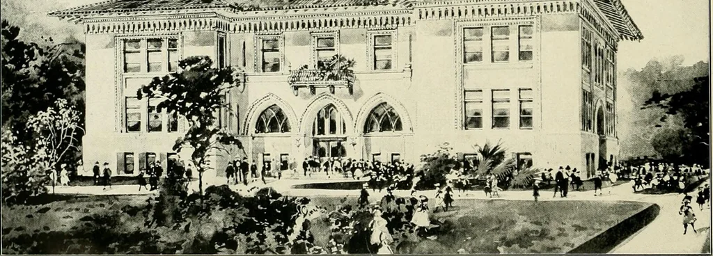 An illustration from Examples from work of Frank P. Milburn and Company, architects, Washington, D. C, 1906, leaf 53