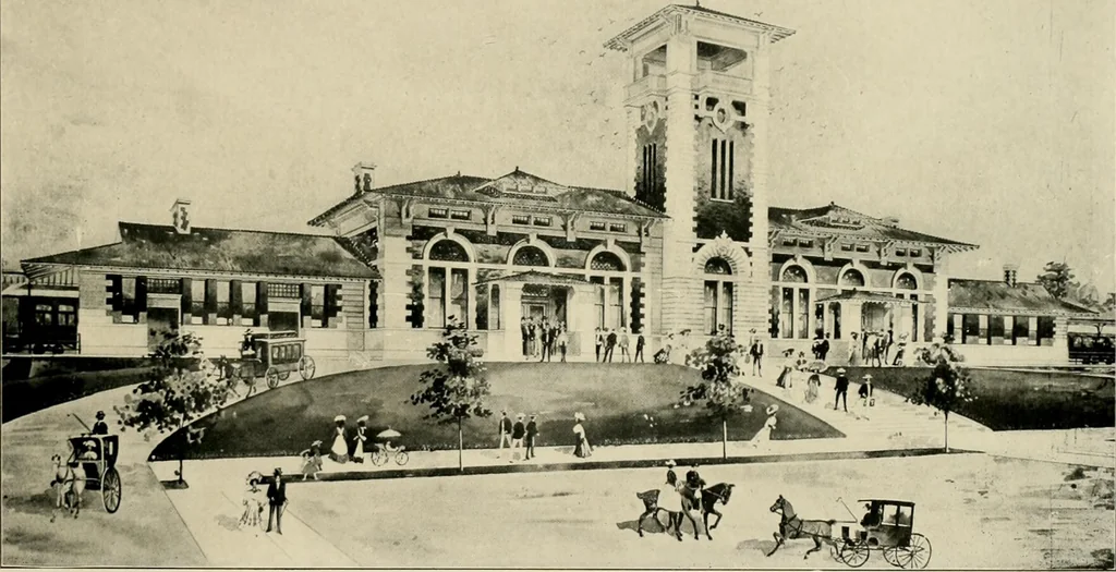 An illustration from Examples from work of Frank P. Milburn and Company, architects, Washington, D. C, 1906, leaf 54