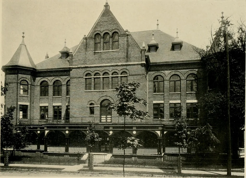 An illustration from Examples from work of Frank P. Milburn and Company, architects, Washington, D. C, 1906, leaf 58