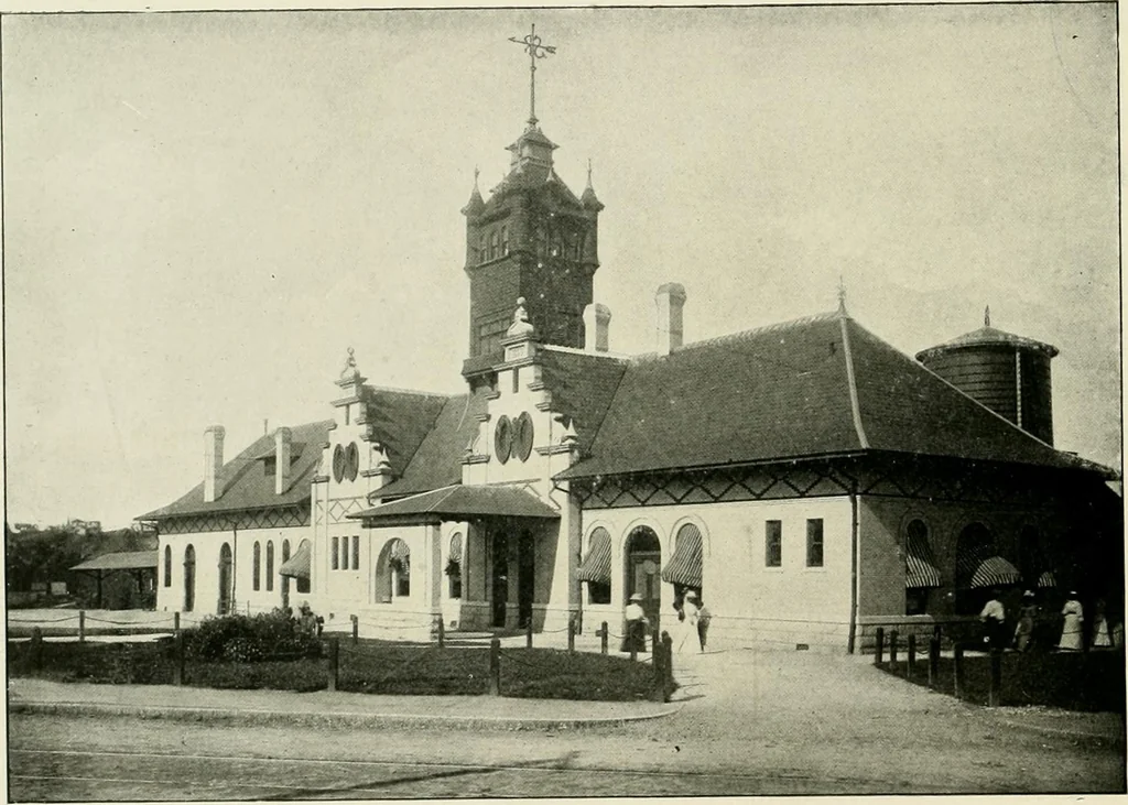 An illustration from Examples from work of Frank P. Milburn and Company, architects, Washington, D. C, 1906, leaf 63