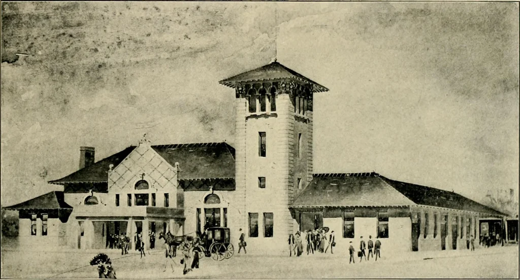 An illustration from Examples from work of Frank P. Milburn and Company, architects, Washington, D. C, 1906, leaf 76