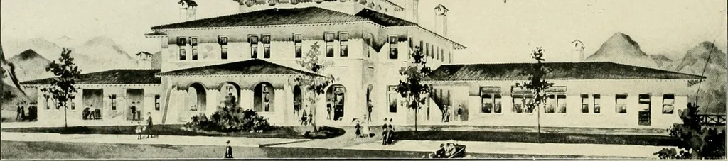 An illustration from Examples from work of Frank P. Milburn and Company, architects, Washington, D. C, 1906, leaf 77