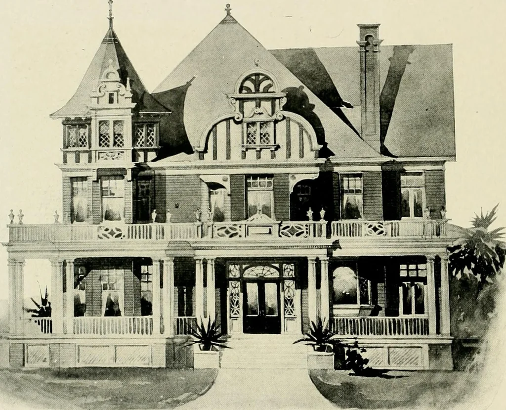 An illustration from Examples from work of Frank P. Milburn and Company, architects, Washington, D. C, 1906, leaf 79