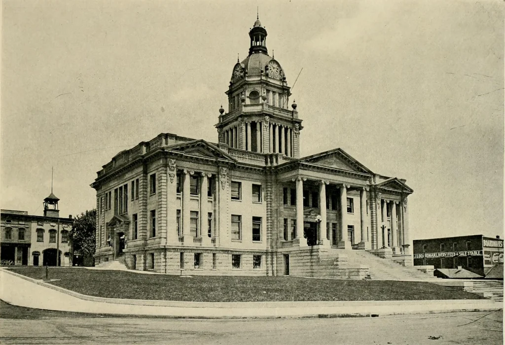 An illustration from Examples from work of Frank P. Milburn and Company, architects, Washington, D. C, 1906, leaf 8