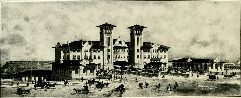 An illustration from Examples from work of Frank P. Milburn and Company, architects, Washington, D. C, 1906, leaf 81