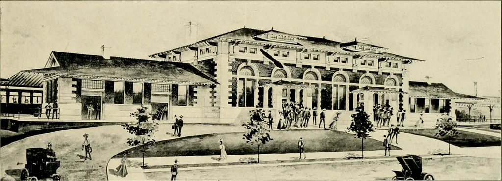 An illustration from Examples from work of Frank P. Milburn and Company, architects, Washington, D. C, 1906, leaf 82
