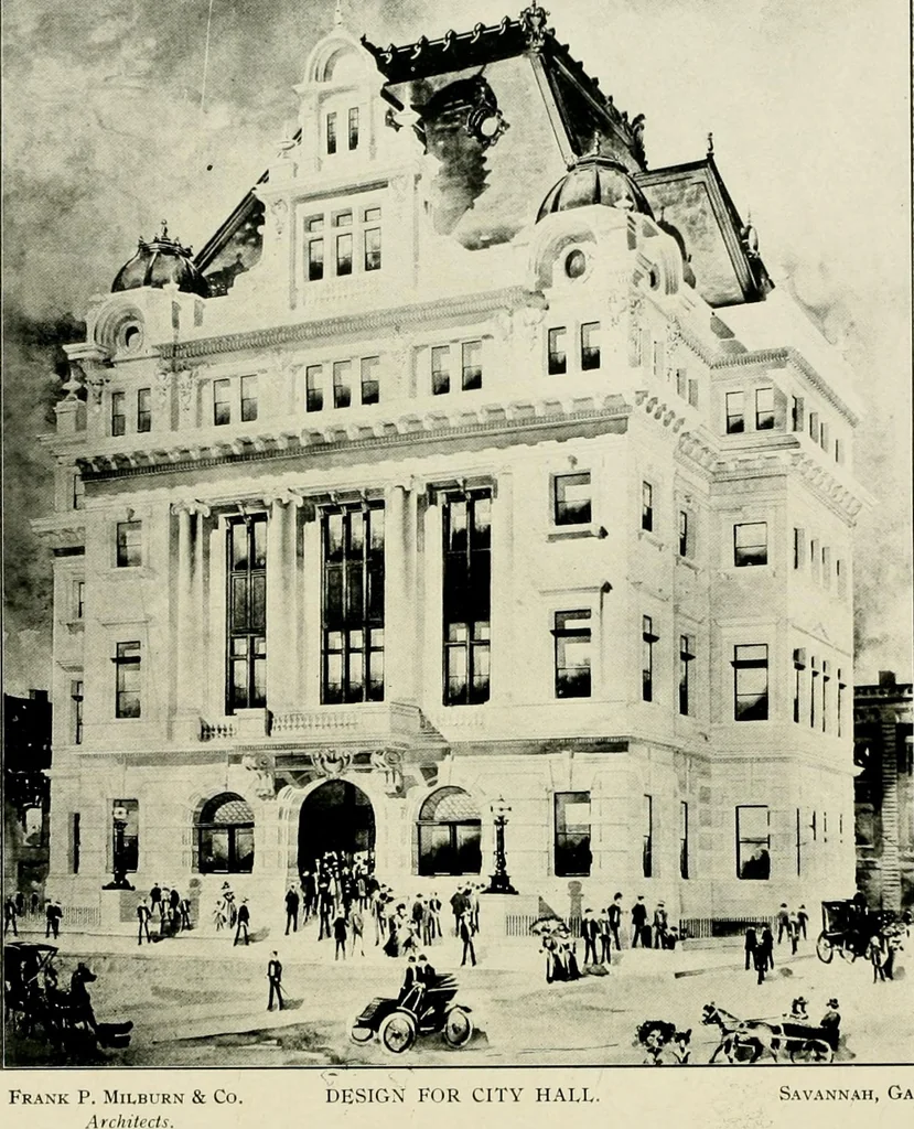 An illustration from Examples from work of Frank P. Milburn and Company, architects, Washington, D. C, 1906, leaf 83