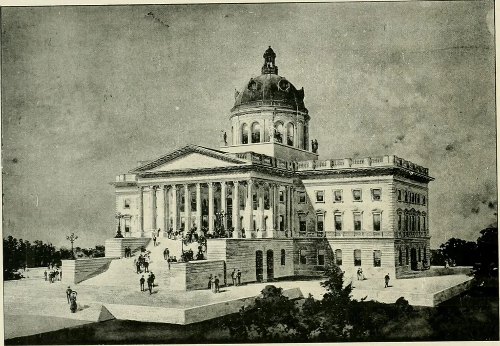 An illustration from Examples from work of Frank P. Milburn and Company, architects, Washington, D. C, 1906, leaf 93