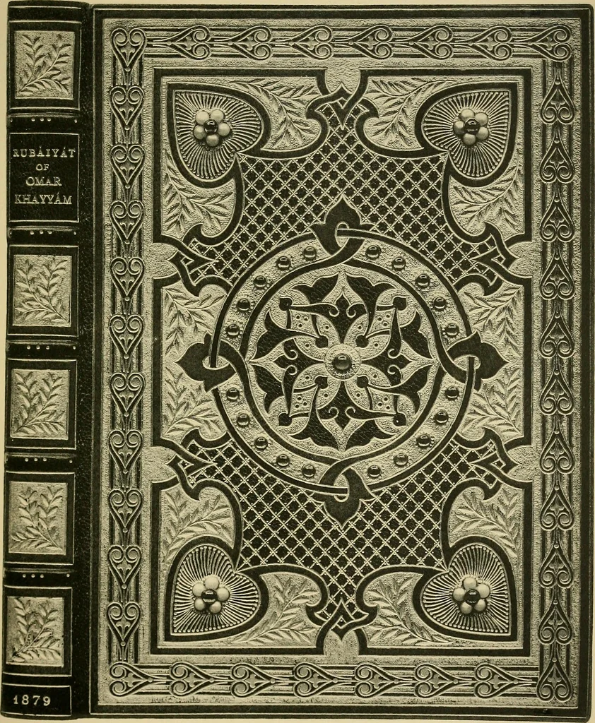 An illustration from Examples of bookbinding executed by Robt. Rivière & Son : exhibited at the Leipzig Exhibition in 1914 for a few weeks prior to the Great War on the outbreak of which they were placed in the cellars of the Leipzig Museum, where they remained for five years, 1920, leaf 64