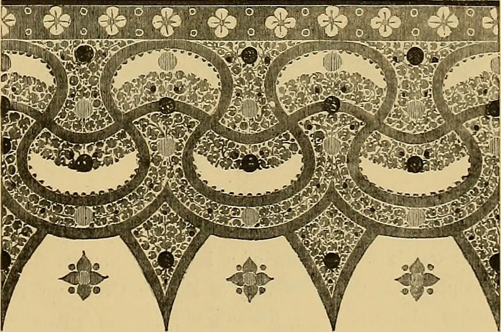 An illustration from Examples of Chinese ornament selected from objects in the South Kensington museum and other collections, 1867, leaf 10