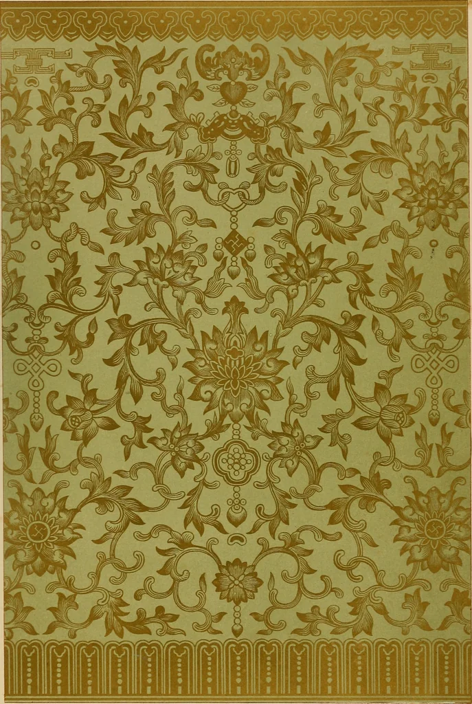 An illustration from Examples of Chinese ornament selected from objects in the South Kensington museum and other collections, 1867, leaf 102