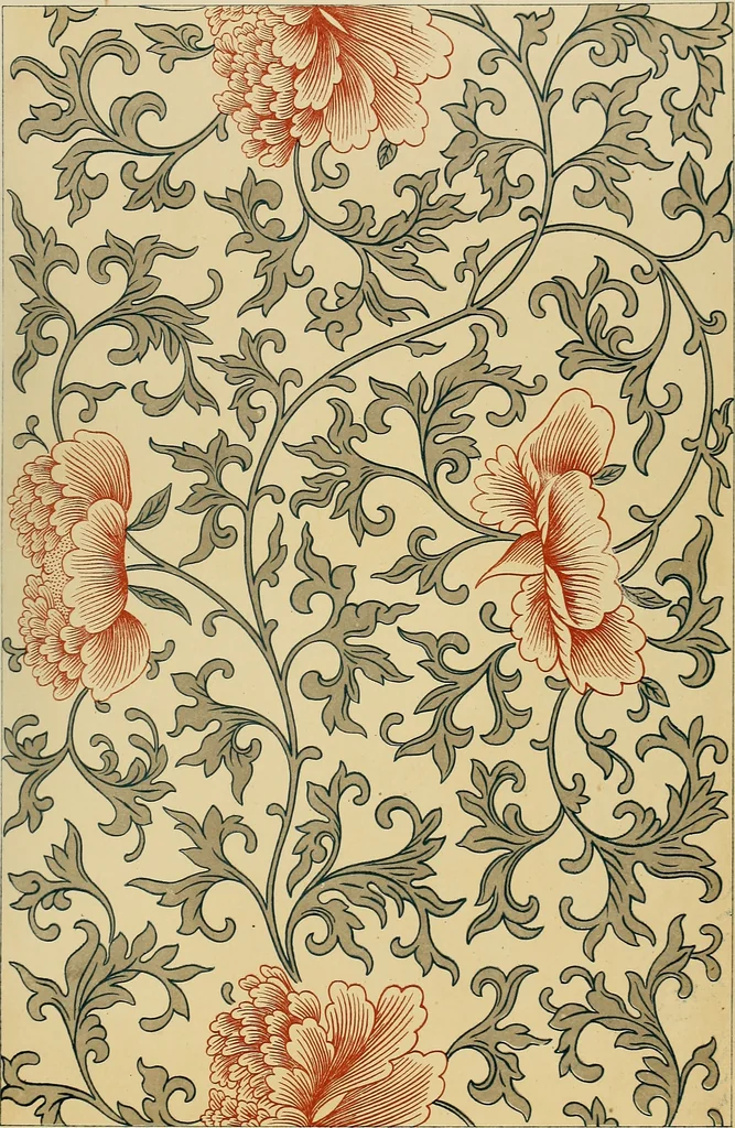 An illustration from Examples of Chinese ornament selected from objects in the South Kensington museum and other collections, 1867, leaf 114