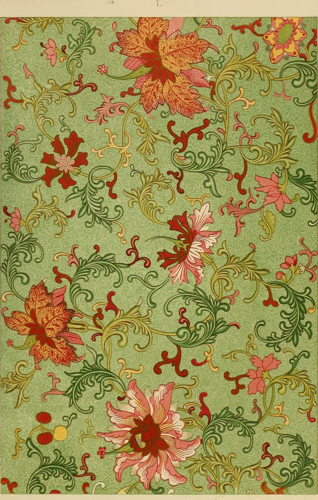 An illustration from Examples of Chinese ornament selected from objects in the South Kensington museum and other collections, 1867, leaf 118