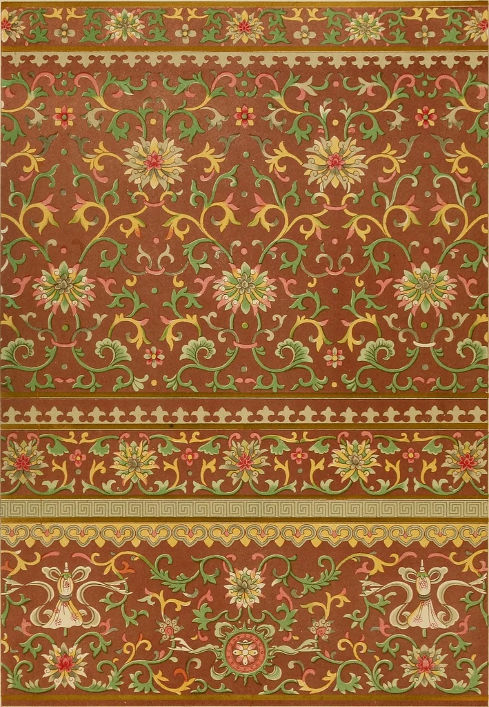 An illustration from Examples of Chinese ornament selected from objects in the South Kensington museum and other collections, 1867, leaf 120