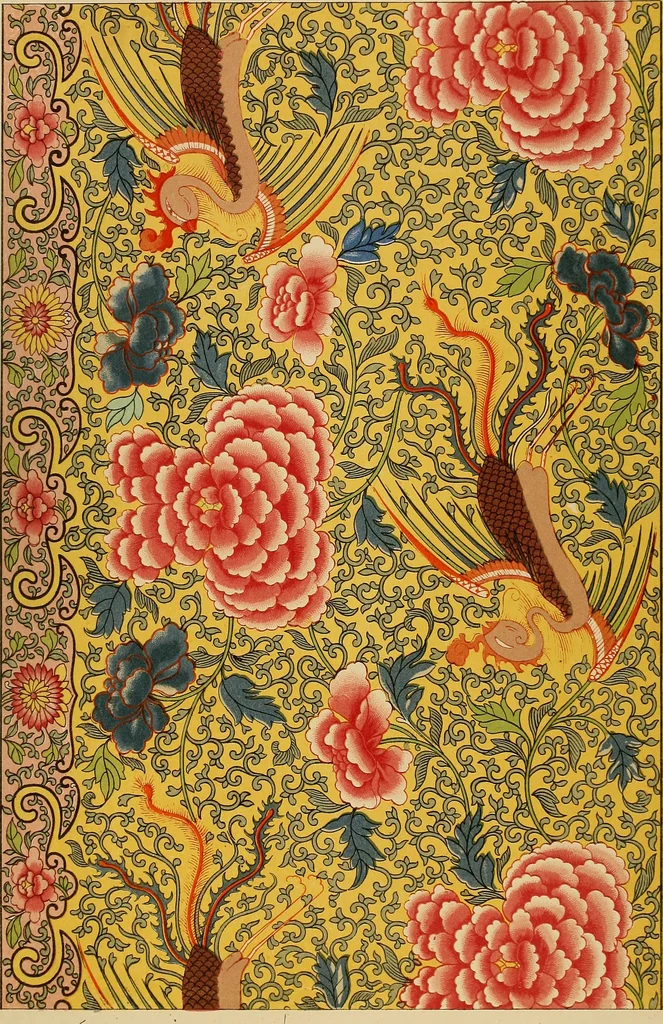 An illustration from Examples of Chinese ornament selected from objects in the South Kensington museum and other collections, 1867, leaf 130