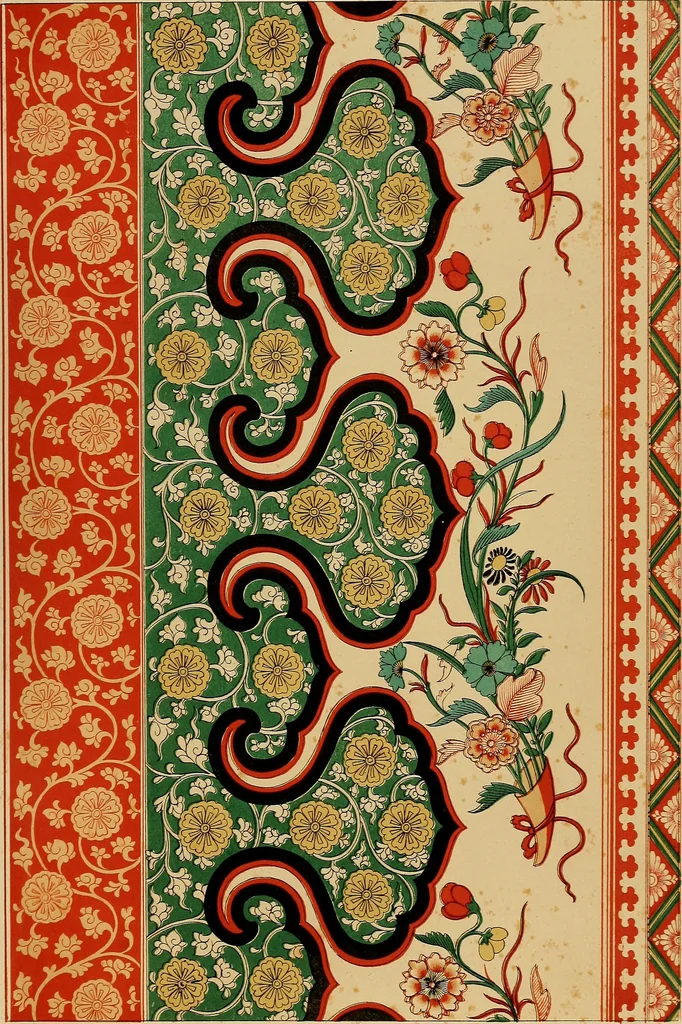 An illustration from Examples of Chinese ornament selected from objects in the South Kensington museum and other collections, 1867, leaf 204
