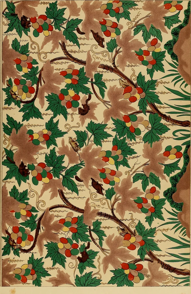 An illustration from Examples of Chinese ornament selected from objects in the South Kensington museum and other collections, 1867, leaf 216