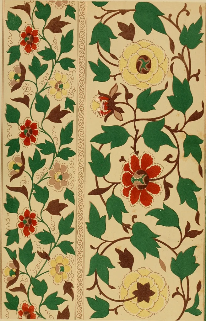 An illustration from Examples of Chinese ornament selected from objects in the South Kensington museum and other collections, 1867, leaf 218