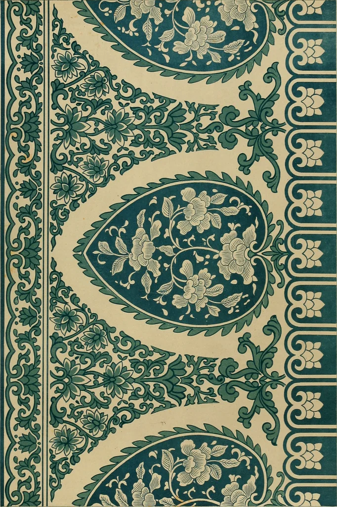 An illustration from Examples of Chinese ornament selected from objects in the South Kensington museum and other collections, 1867, leaf 26