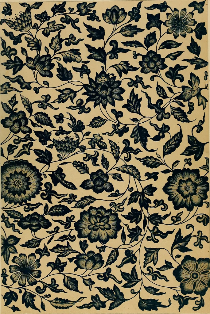 An illustration from Examples of Chinese ornament selected from objects in the South Kensington museum and other collections, 1867, leaf 70