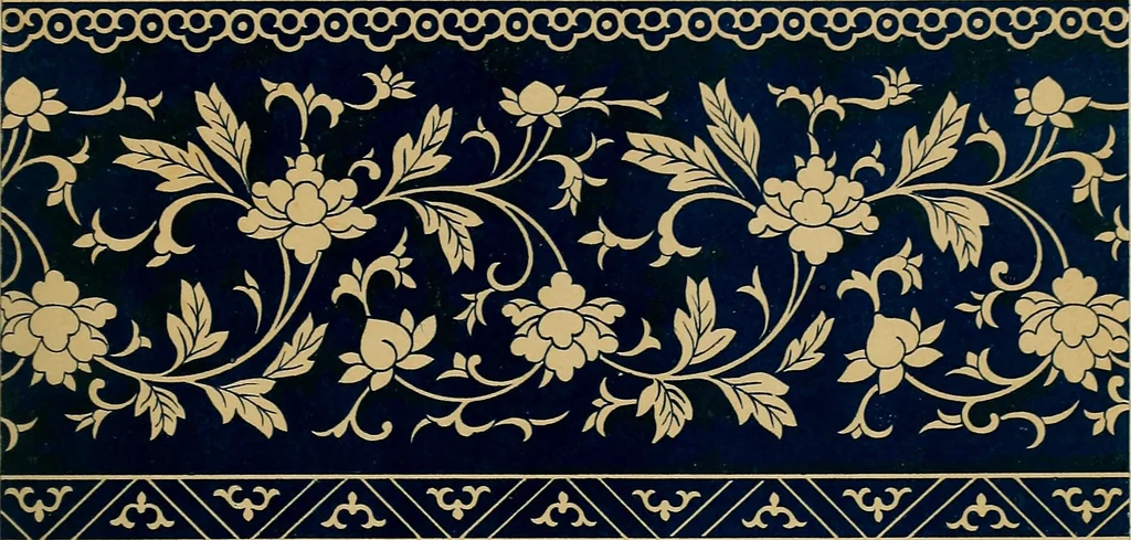 An illustration from Examples of Chinese ornament selected from objects in the South Kensington museum and other collections, 1867, leaf 72