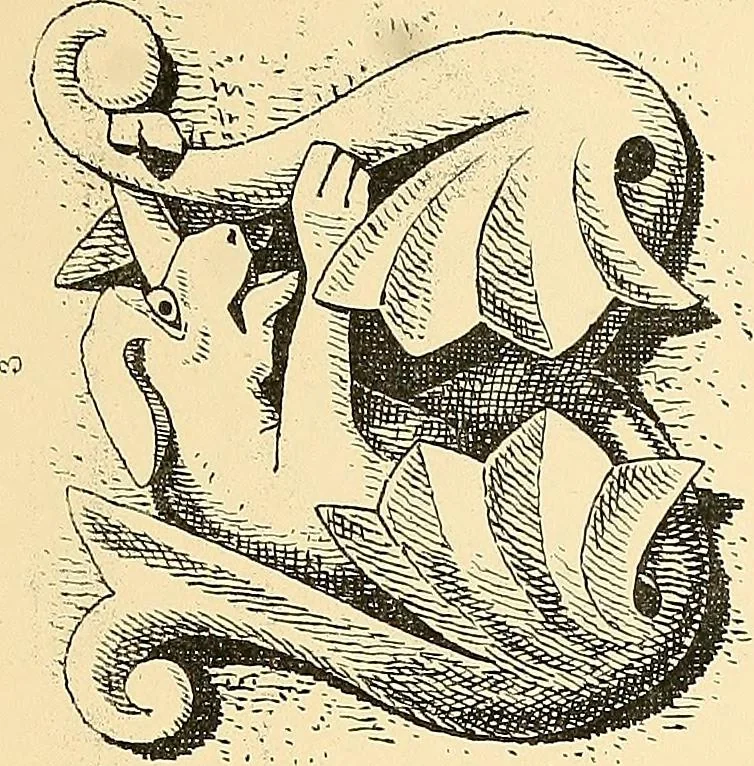An illustration from Examples of English medieval foliage and coloured decoration, taken from buildings of the twelfth to the fifteenth century: with descriptive letterpress, 1874, leaf 109