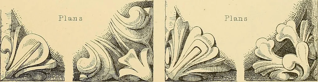 An illustration from Examples of English medieval foliage and coloured decoration, taken from buildings of the twelfth to the fifteenth century: with descriptive letterpress, 1874, leaf 145