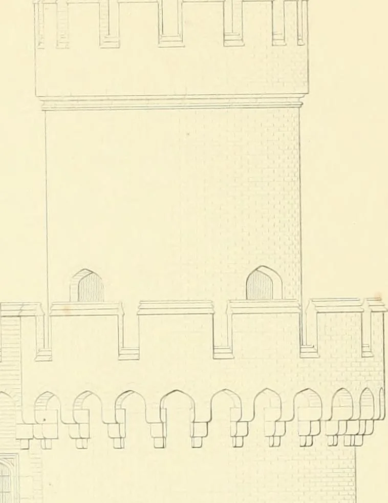 An illustration from Examples of Gothic architecture : selected from various ancient edifices in England : consisting of plans, elevations, sections, and parts at large : accompanied by historical and descriptive accounts, 1850, leaf 114