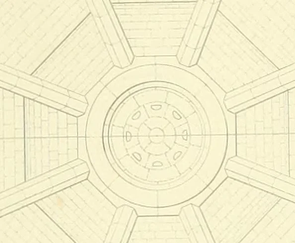An illustration from Examples of Gothic architecture : selected from various ancient edifices in England : consisting of plans, elevations, sections, and parts at large : accompanied by historical and descriptive accounts, 1850, leaf 214