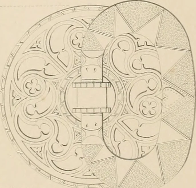 An illustration from Examples of Gothic architecture : selected from various antient edifices in England, consisting of plans, elevations, sections, and parts at large ... accompanied by historical and descriptive accounts, 1838, leaf 160