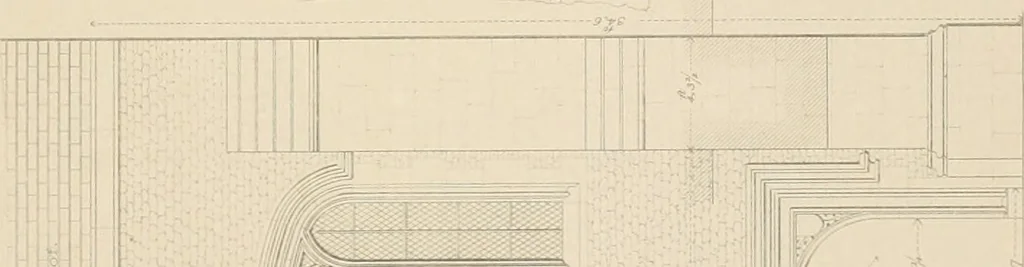 An illustration from Examples of Gothic architecture : selected from various antient edifices in England, consisting of plans, elevations, sections, and parts at large ... accompanied by historical and descriptive accounts, 1838, leaf 164