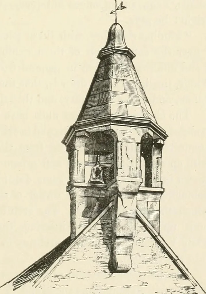 An illustration from Examples of Gothic architecture : selected from various antient edifices in England, consisting of plans, elevations, sections, and parts at large ... accompanied by historical and descriptive accounts, 1838, leaf 90