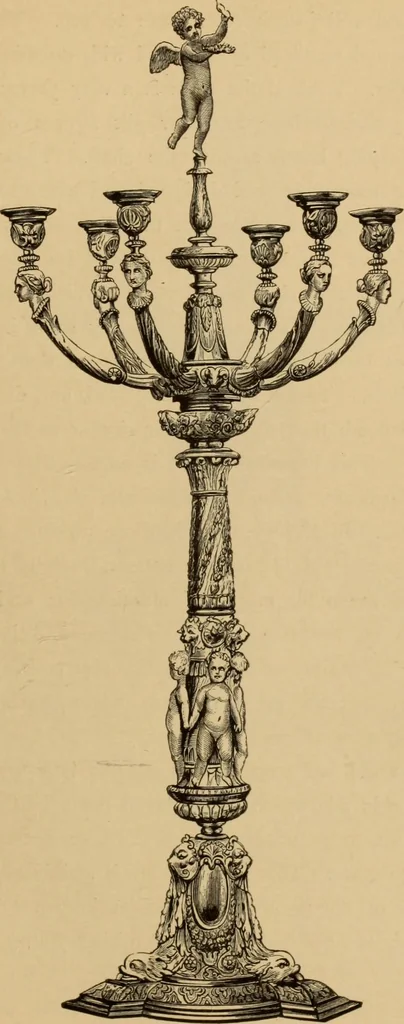 An illustration from Examples of household taste, 1875, leaf 102