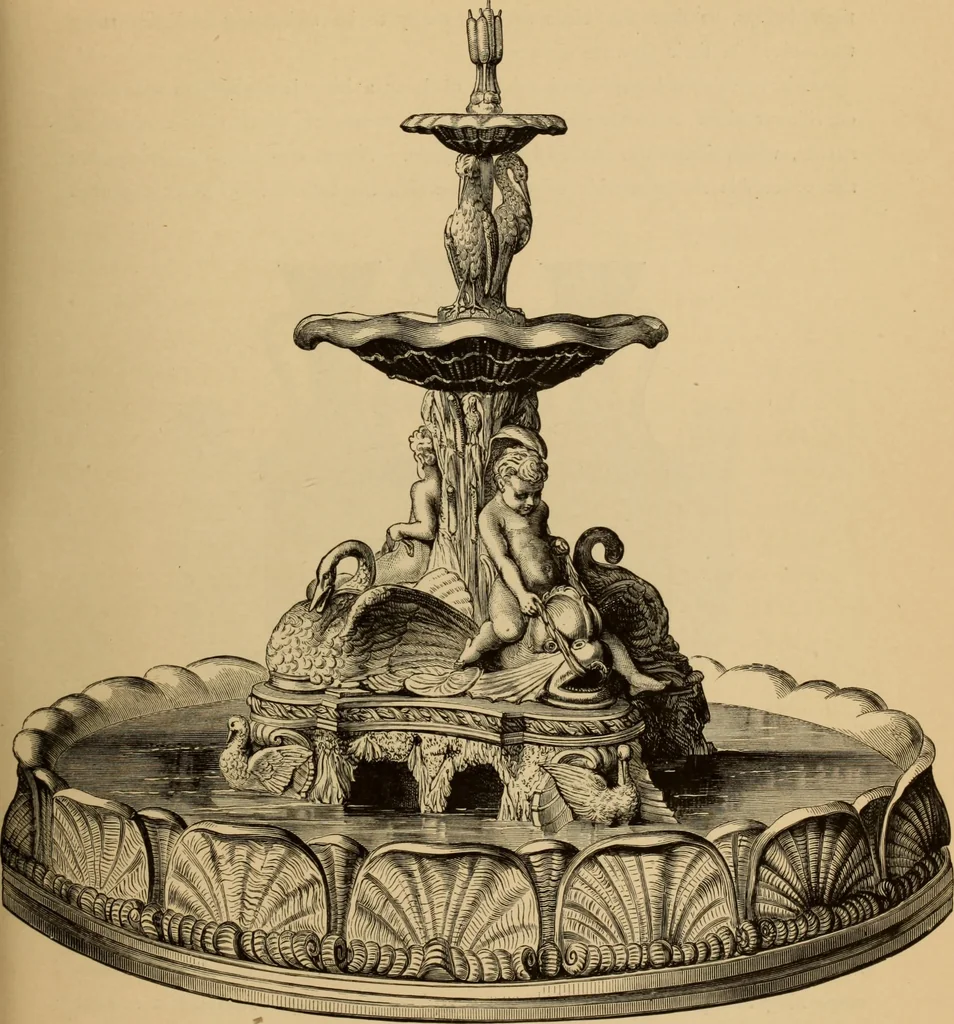 An illustration from Examples of household taste, 1875, leaf 104