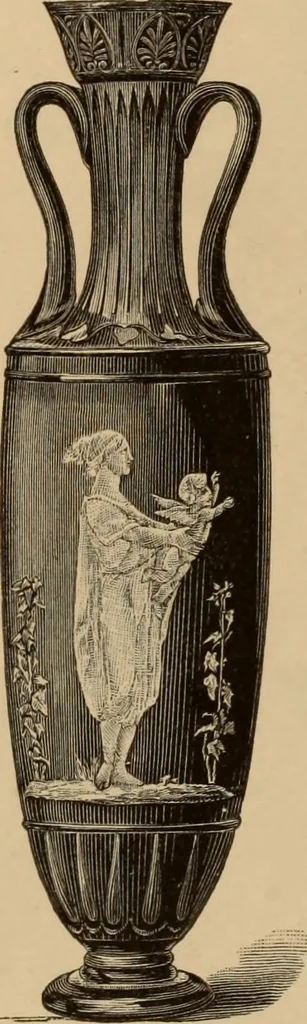 An illustration from Examples of household taste, 1875, leaf 105