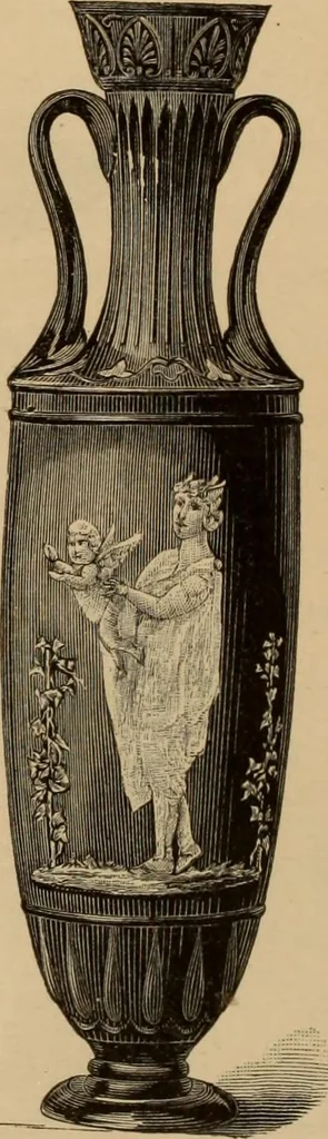 An illustration from Examples of household taste, 1875, leaf 105