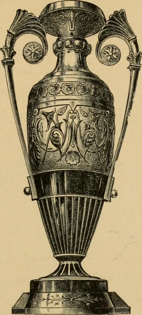 An illustration from Examples of household taste, 1875, leaf 112