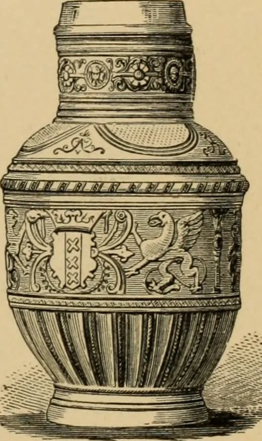 An illustration from Examples of household taste, 1875, leaf 120