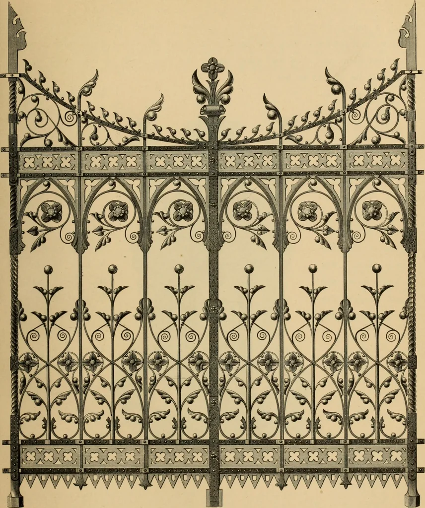 An illustration from Examples of household taste, 1875, leaf 126