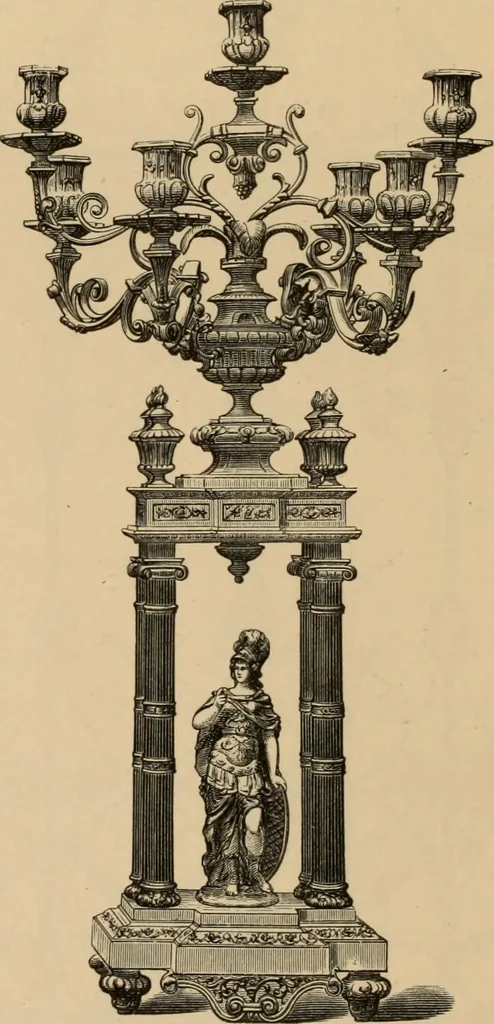 An illustration from Examples of household taste, 1875, leaf 127